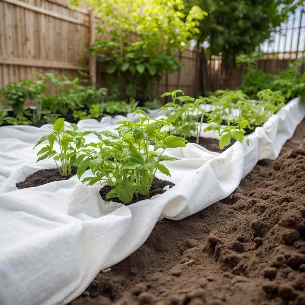 Μεμβράνη με Γεωύφασμα Λευκή 1 x 10 μ. Πολυεστερικές Ίνες