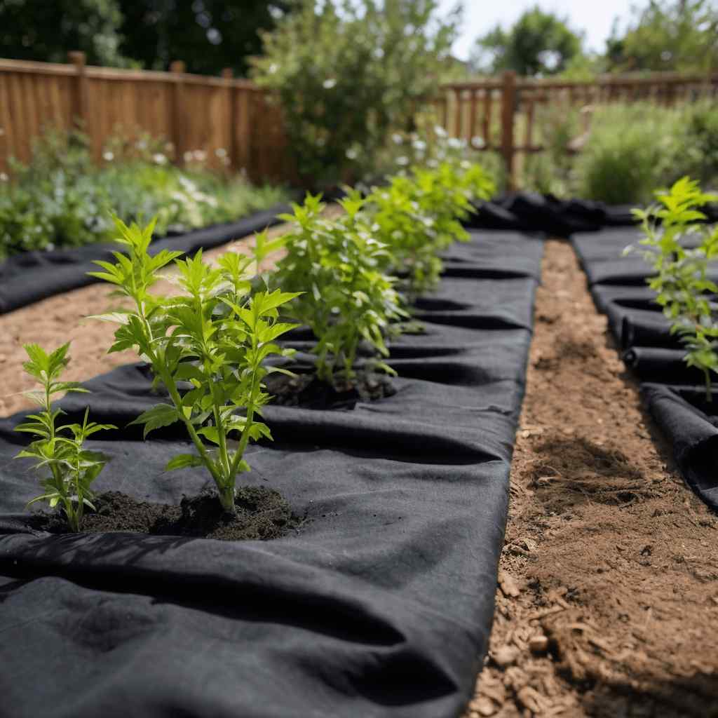 Μεμβράνη με Γεωύφασμα Μαύρη 1 x 50 μ. Πολυεστερικές Ίνες