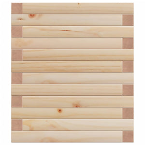Ζαρντινιέρα Λευκή 90x40x46 εκ από Μασίφ Ξύλο Πεύκου - Pakobazaar