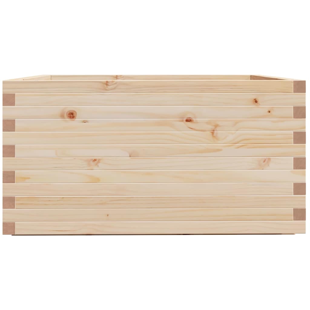 Ζαρντινιέρα Κήπου 90x90x49,5 εκ από Μασίφ Ξύλο Πεύκου - Pakobazaar