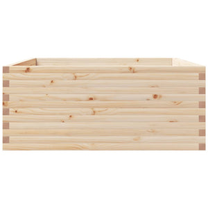 Ζαρντινιέρα Κήπου 110x110x49,5 εκ από Μασίφ Ξύλο Πεύκου