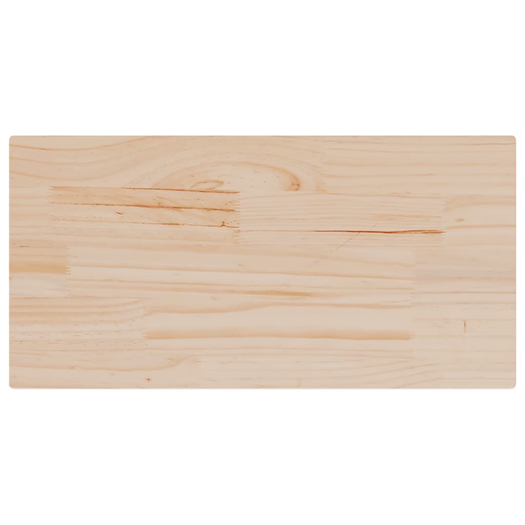 Επιφάνειες Τραπεζιού Ορθογώνιες 2 τεμ. 70x35x1,7 εκ Μασίφ Πεύκο