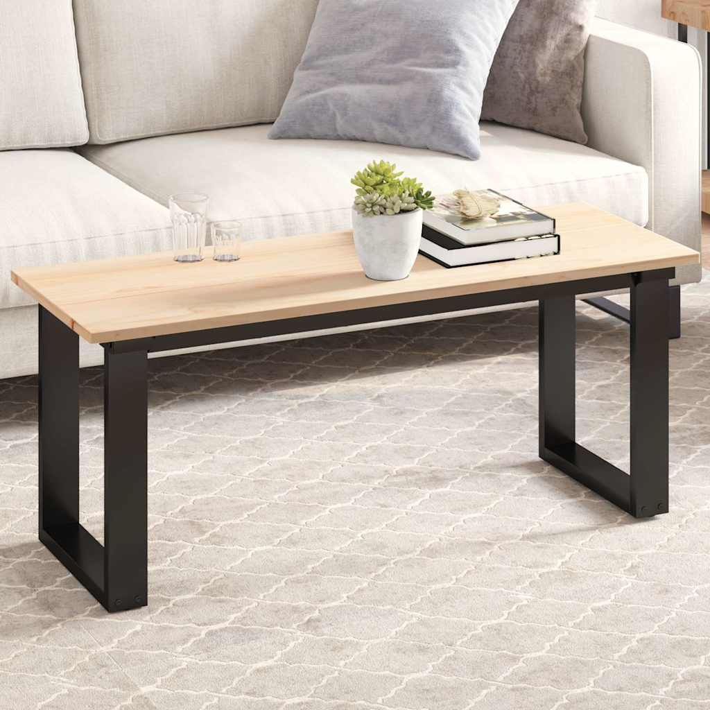 Επιφάνεια Τραπεζιού Ορθογώνια 110x40x1,7 εκ. Μασίφ Ξύλο Πεύκου - Pakobazaar