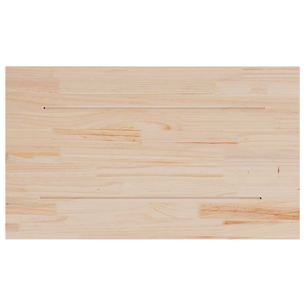 Επιφάνειες Τραπεζιού Ορθογώνιες 3 τεμ. 80x47x1,7 εκ Μασίφ Πεύκο - Pakobazaar
