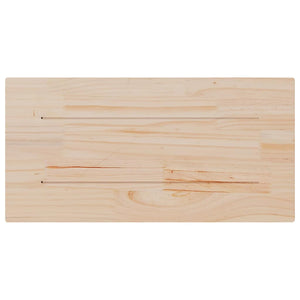 Επιφάνειες Τραπεζιού Ορθογώνιες 4 τεμ. 90x45x1,7 εκ Μασίφ Πεύκο