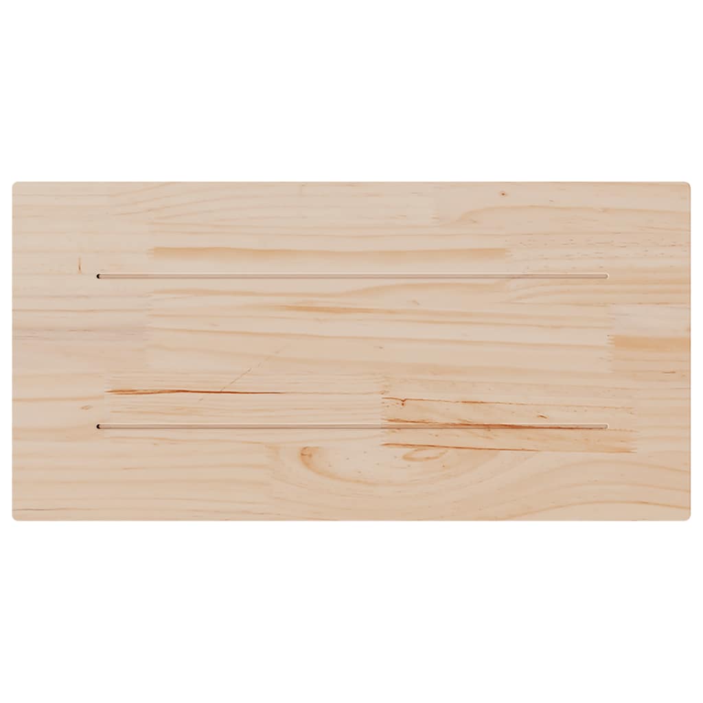 Επιφάνειες Τραπεζιού Ορθογώνιες 2 τεμ. 70x35x2,5 εκ Μασίφ Πεύκο