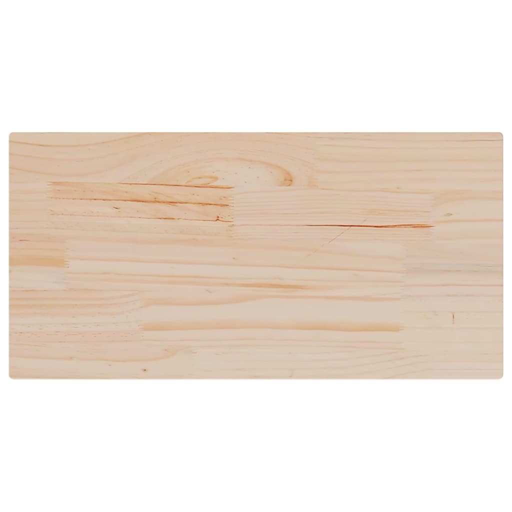Επιφάνειες Τραπεζιού Ορθογώνιες 2 τεμ. 90x45x2,5εκ Μασίφ Πεύκο - Pakobazaar