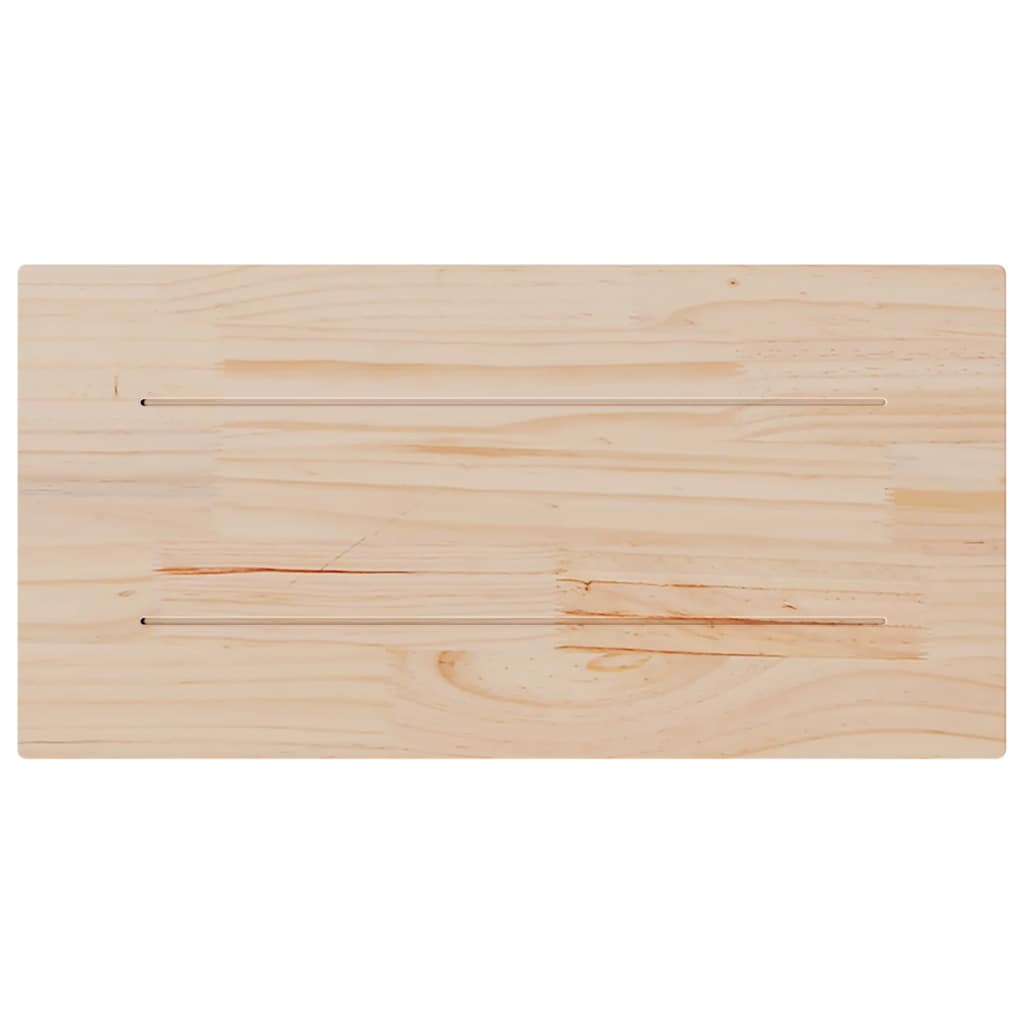 Επιφάνειες Τραπεζιού Ορθογώνιες 2 τεμ. 90x45x2,5εκ Μασίφ Πεύκο - Pakobazaar