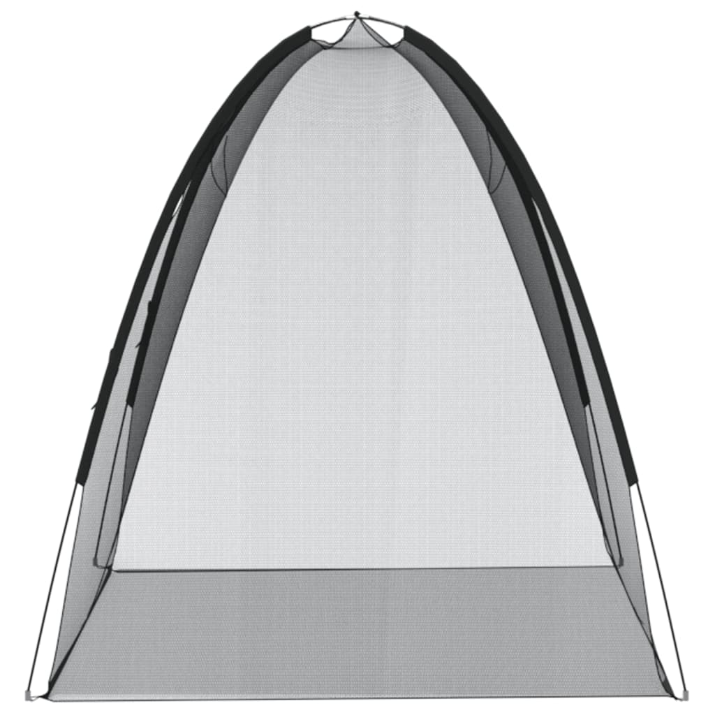 Κουνουπιέρα Mongolia με Πόρτες 200Δίχτυ Μαύρη 200x120x130εκ. - Pakobazaar