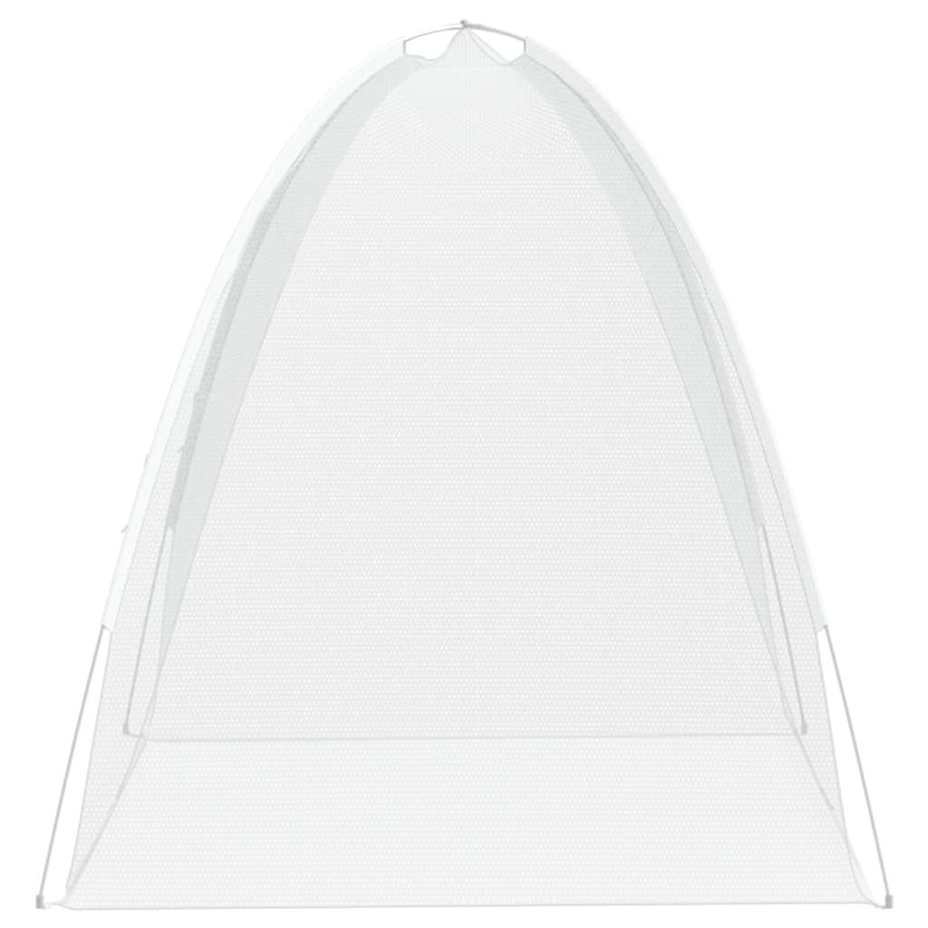Κουνουπιέρα Mongolia με Πόρτες 200 Δίχτυ Λευκό 200x120x130 εκ. - Pakobazaar