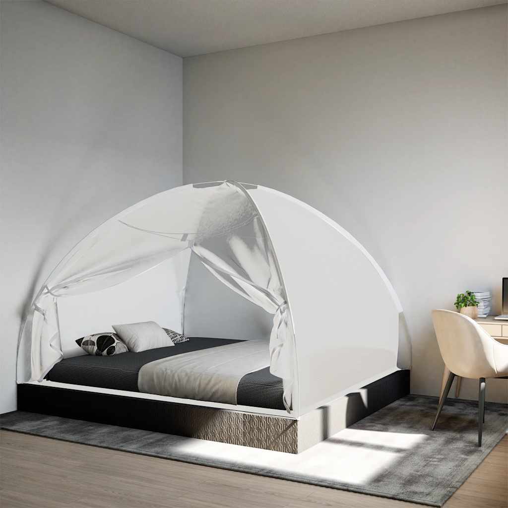 Κουνουπιέρα Mongolia με Πόρτες 200 Δίχτυ Λευκό 200x180x135 εκ.