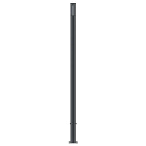 Πάνελ Περίφραξης Γκρι 526 x 186 εκ. από WPC - Pakobazaar