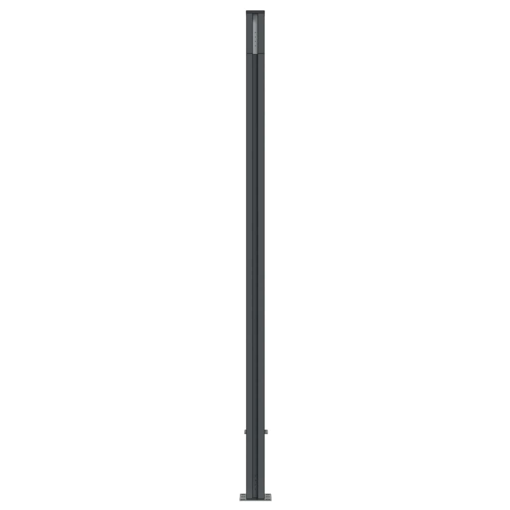 Πάνελ Περίφραξης Καφέ 872 x 186 εκ. από WPC - Pakobazaar