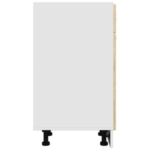 Ντουλάπι με Συρτάρια "Lyon" Sonoma Δρυς 40x46x81,5 εκ. από Τεχνητό Ξύλο