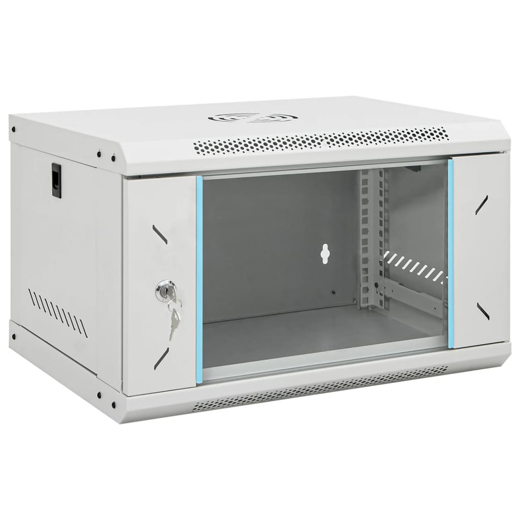 Ντουλάπι Δικτύου Επιτοίχιο 6U 19" IP20 53x40x30 εκ. - PAKOBAZAAR