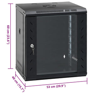 Καμπίνα Δικτύου Επιτοίχια 12U 19'' IP20 53x40x60 εκ. - PAKOBAZAAR