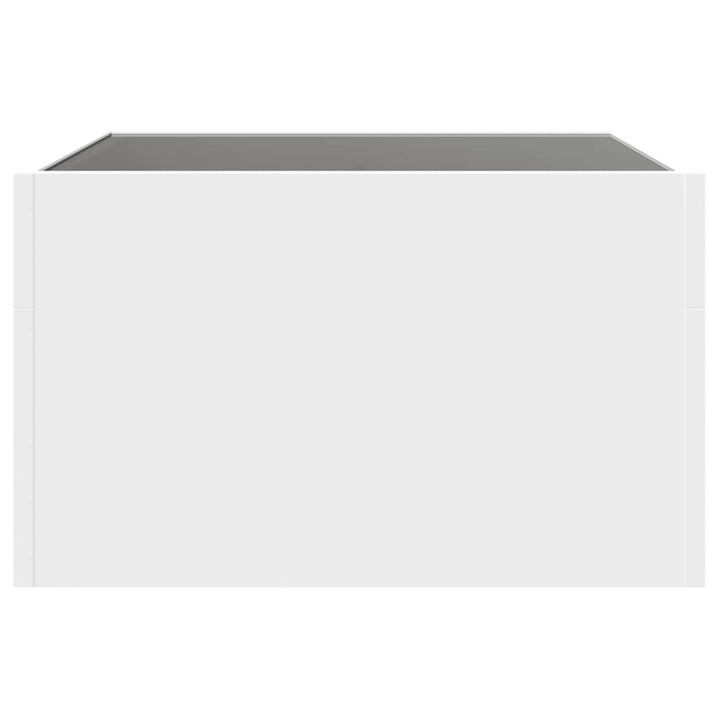 Τραπεζάκι Σαλονιού Infinity LED Λευκό 50x50x30 εκ. - Pakobazaar