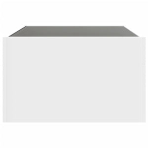Τραπεζάκι Σαλονιού Infinity LED Λευκό 70x50x30 εκ. - Pakobazaar