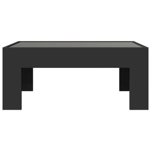Τραπεζάκι Σαλονιού Infinity LED Μαύρο 70x50x30 εκ. - Pakobazaar