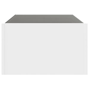 Τραπεζάκι Σαλονιού Infinity LED Λευκό 90x50x30 εκ. - Pakobazaar
