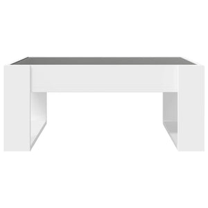 Τραπεζάκι Σαλονιού Infinity LED Λευκό 70x53x30 εκ. - Pakobazaar