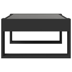 Τραπεζάκι Σαλονιού Infinity LED Μαύρο 70x53x30 εκ. - Pakobazaar