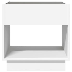 Τραπεζάκι Σαλονιού Infinity LED Λευκό 50x50x50 εκ. - Pakobazaar