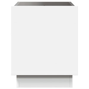 Τραπεζάκι Σαλονιού Infinity LED Λευκό 50x50x50 εκ. - Pakobazaar