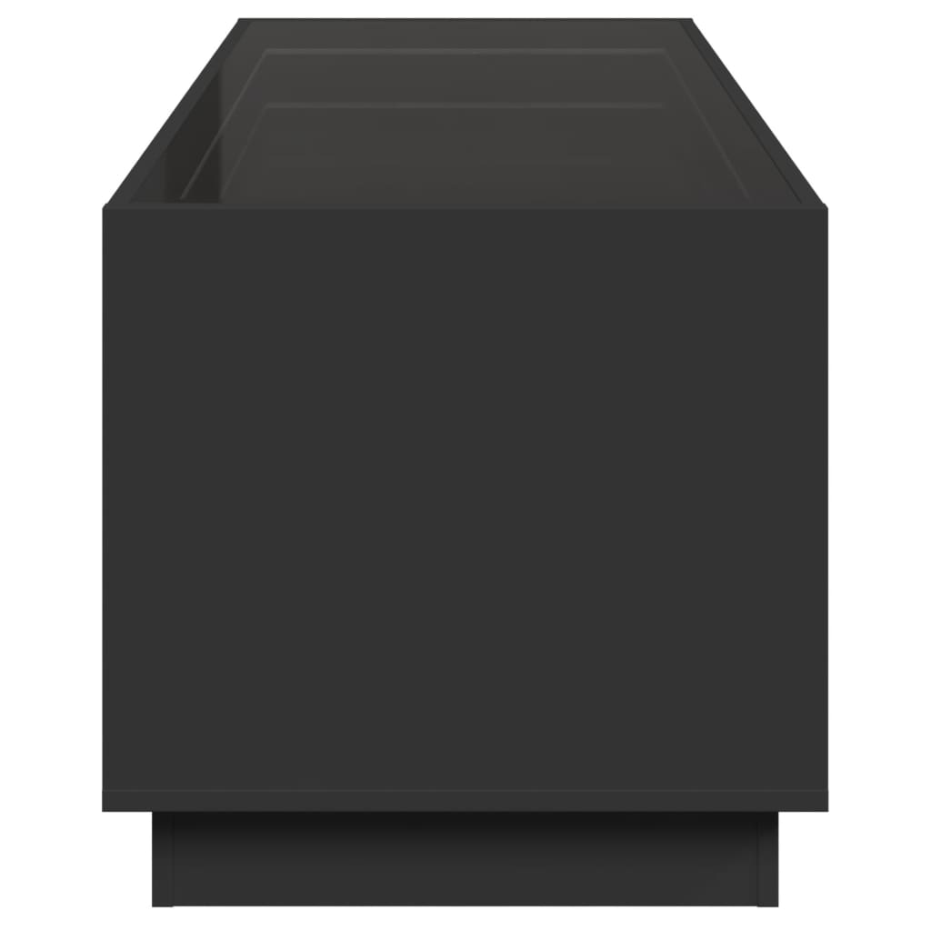 Τραπεζάκι Σαλονιού Infinity LED Μαύρο 90x50x50 εκ. - Pakobazaar