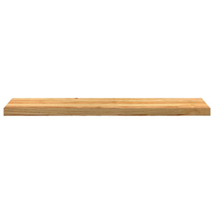 Πατάκια Σκάλας 4 τεμ. Ανοιχτό Καφέ 110x25x2 cm Ξύλο Δρυός