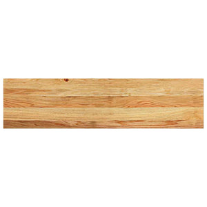 Πατάκια Σκάλας 4 τεμ. Ανοιχτό Καφέ 100x30x2 cm Ξύλο Δρυός - Pakobazaar