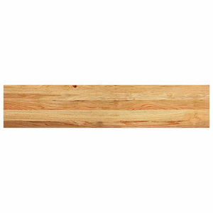 Πατάκια Σκάλας 4 τεμ. Ανοιχτό Καφέ 120x30x2 cm Ξύλο Δρυός