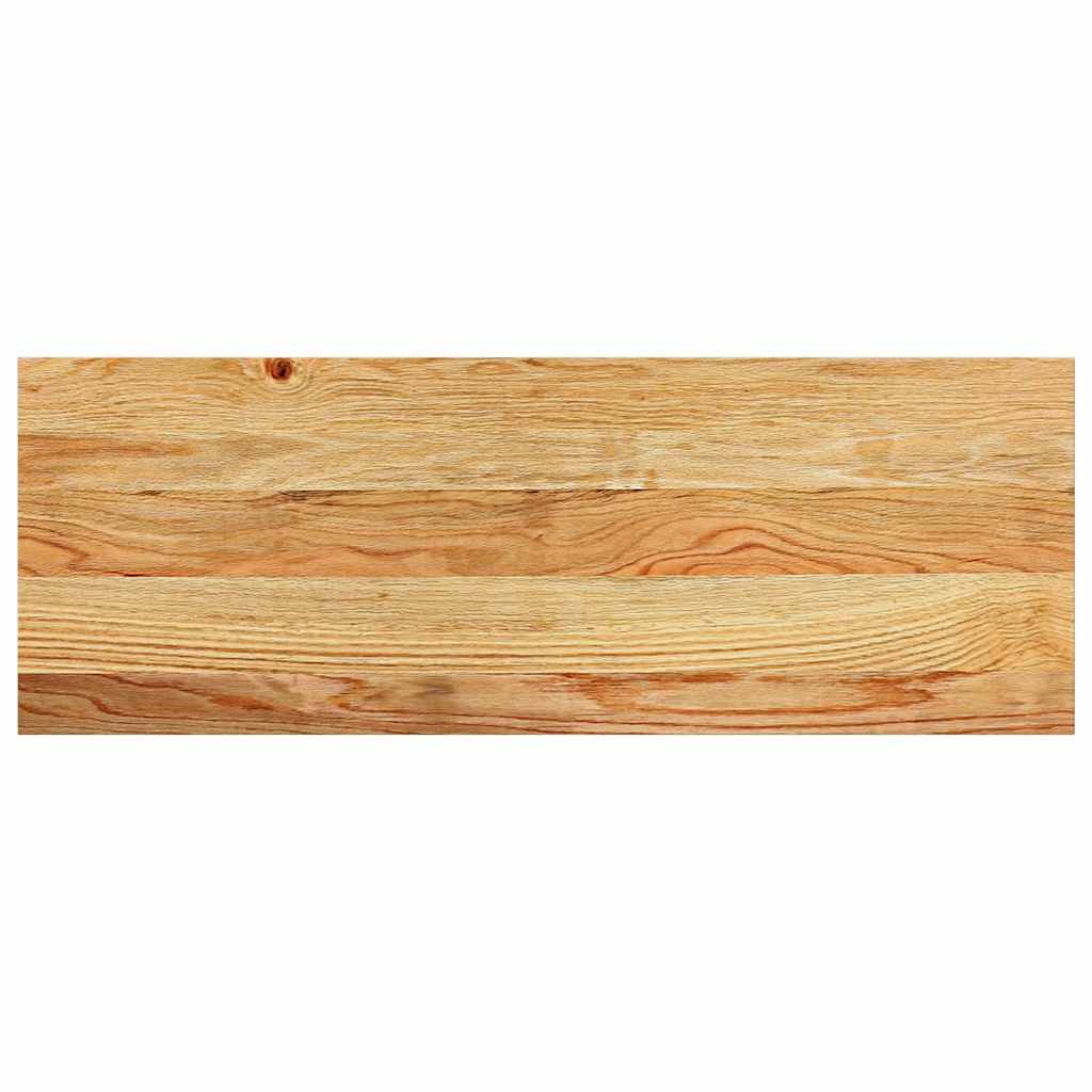 Πατάκια Σκάλας 8 τεμ. Ανοιχτό Καφέ 70x25x2 cm Ξύλο Δρυός