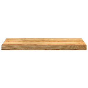 Πατάκια Σκάλας 8 τεμ. Ανοιχτό Καφέ 70x25x2 cm Ξύλο Δρυός