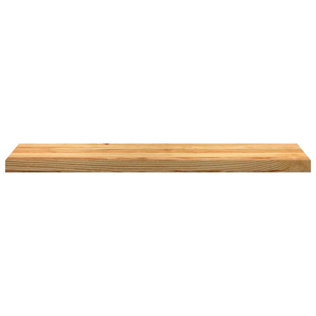 Πατάκια Σκάλας 8 τεμ. Ανοιχτό Καφέ 100x25x2 cm Ξύλο Δρυός
