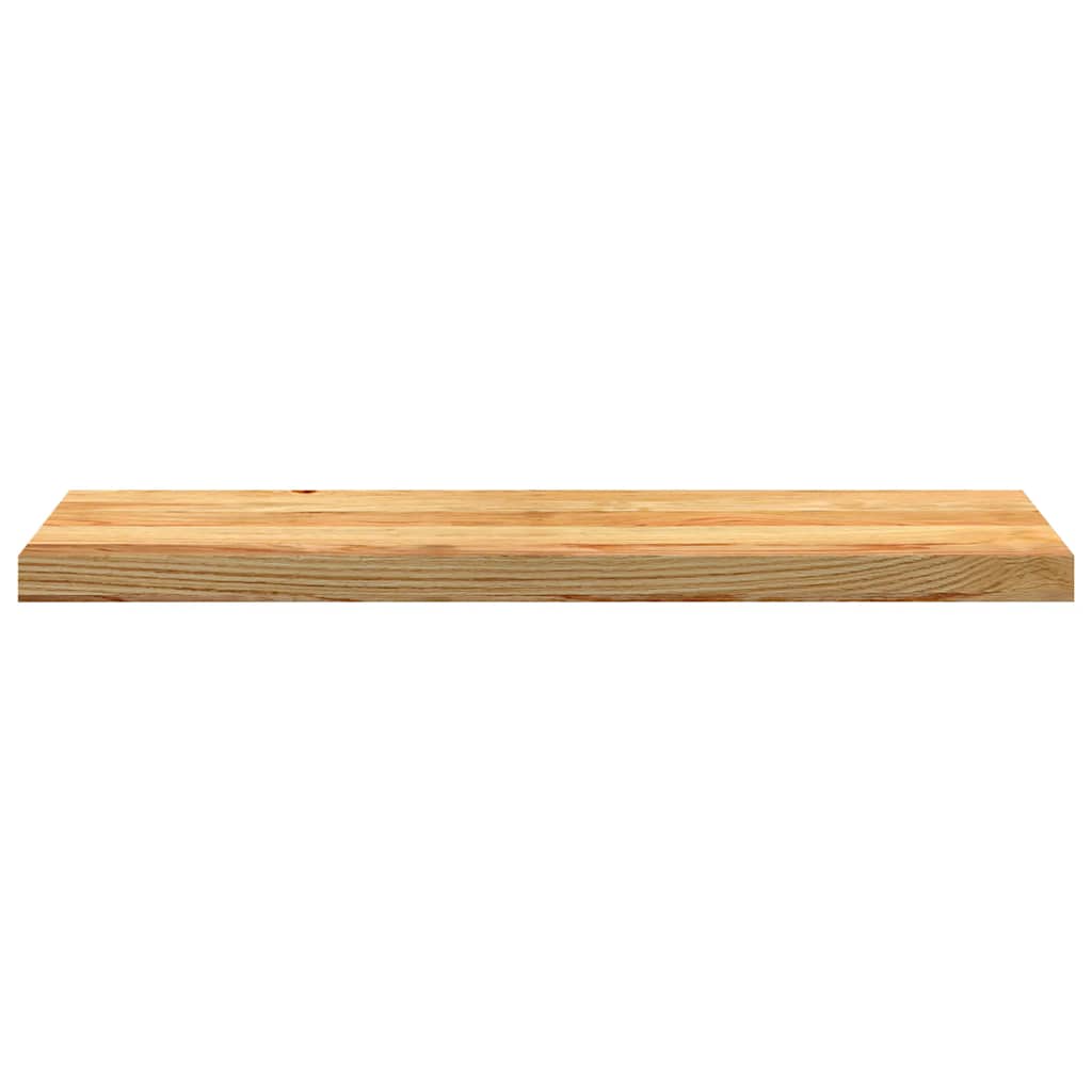 Πατάκια Σκάλας 8 τεμ. Ανοιχτό Καφέ 90x30x2 cm Ξύλο Δρυός