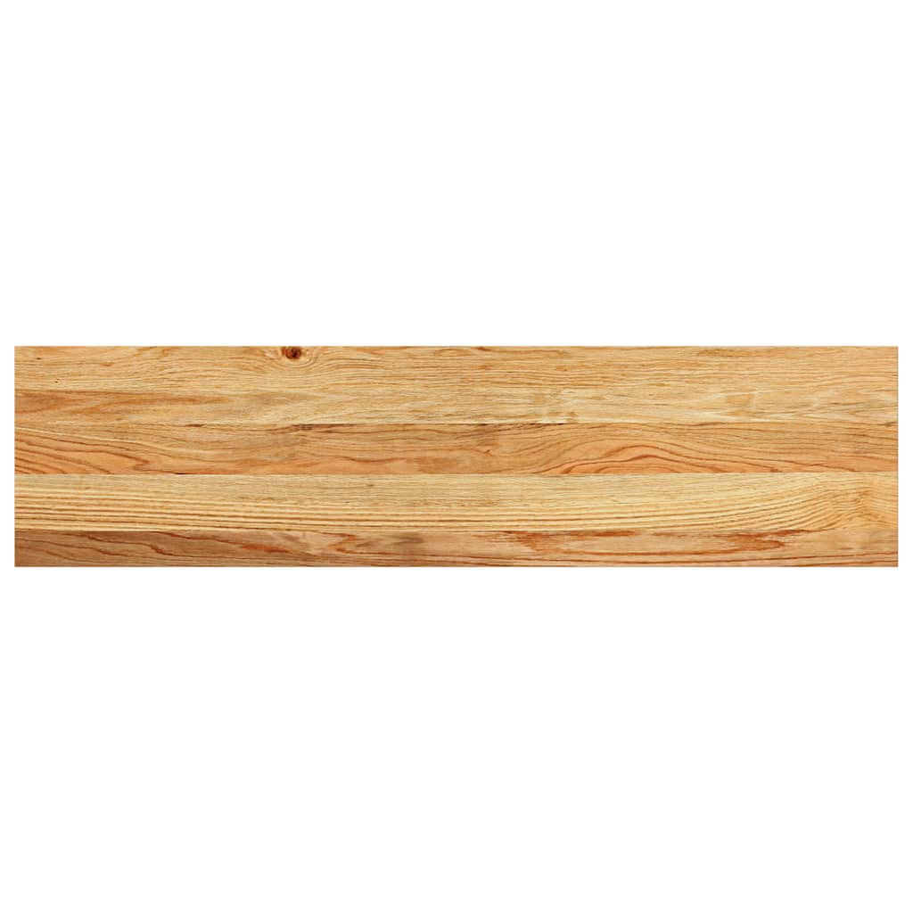 Πατάκια Σκάλας 8 τεμ. Ανοιχτό Καφέ 100x30x2 cm Ξύλο Δρυός - Pakobazaar