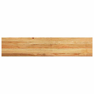 Πατάκια Σκάλας 8 τεμ. Ανοιχτό Καφέ 120x30x2 cm Ξύλο Δρυός