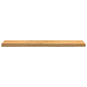 Πατάκια Σκάλας 8 τεμ. Ανοιχτό Καφέ 120x30x2 cm Ξύλο Δρυός