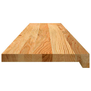Πατάκια Σκάλας 8 τεμ. Ανοιχτό Καφέ 120x30x2 cm Ξύλο Δρυός