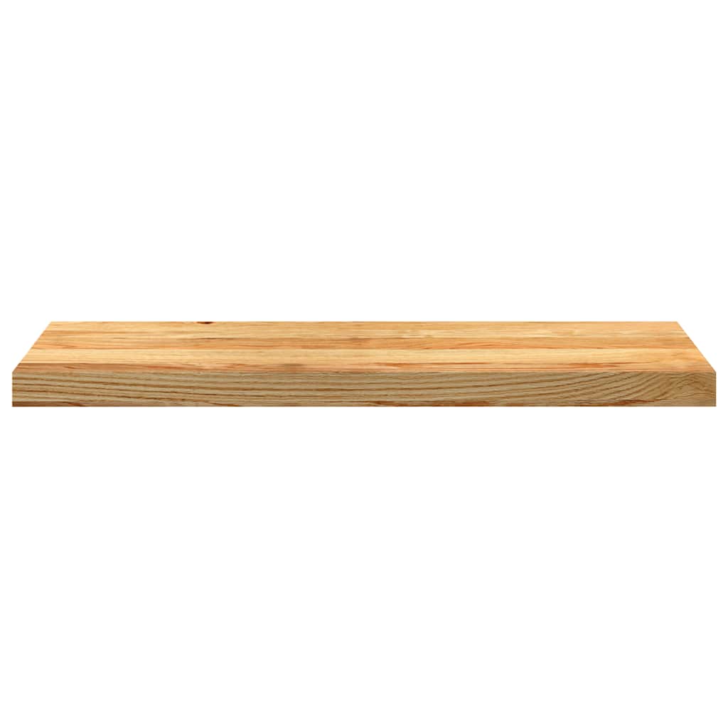 Πατάκια Σκάλας 12 τεμ. Ανοιχτό Καφέ 80x25x2 cm Ξύλο Δρυός - Pakobazaar
