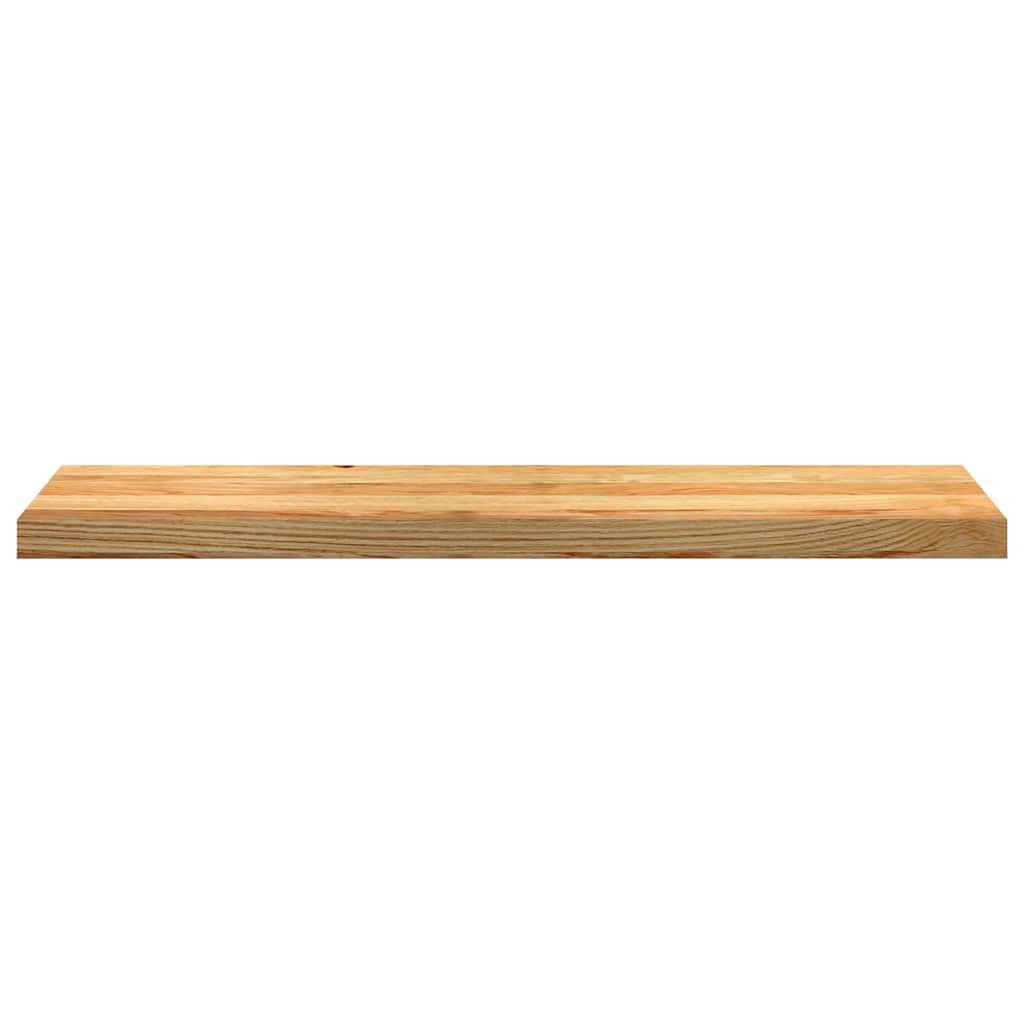 Πατάκια Σκάλας 12 τεμ. Ανοιχτό Καφέ 100x25x2 cm Ξύλο Δρυός - Pakobazaar