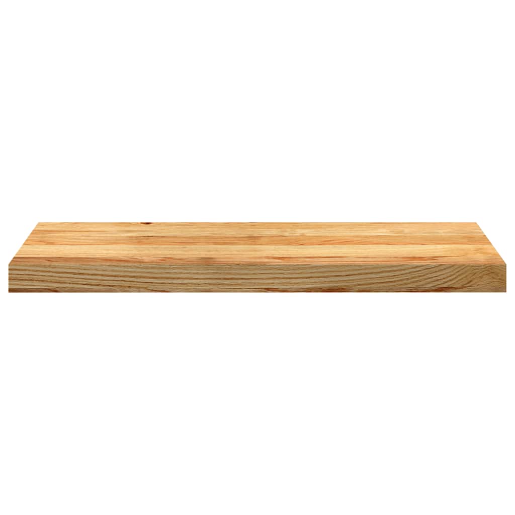 Πατάκια Σκάλας 16 τεμ. Ανοιχτό Καφέ 70x25x2 cm Ξύλο Δρυός