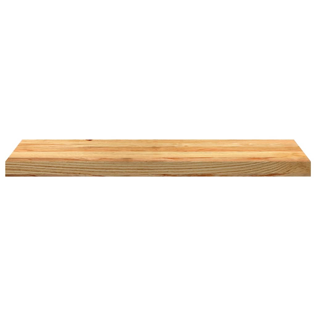 Πατάκια Σκάλας 16 τεμ. Ανοιχτό Καφέ 80x25x2 cm Ξύλο Δρυός