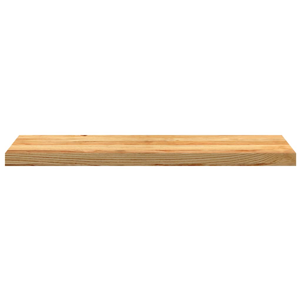 Πατάκια Σκάλας 16 τεμ. Ανοιχτό Καφέ 90x25x2 cm Ξύλο Δρυός