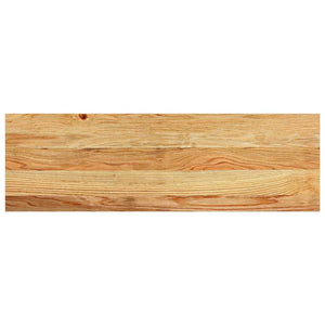 Πατάκια Σκάλας 16 τεμ. Ανοιχτό Καφέ 80x30x2 cm Ξύλο Δρυός