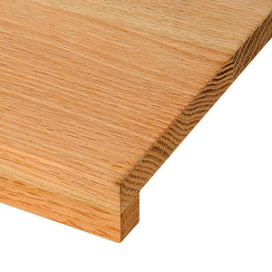 Πατάκια Σκάλας 16 τεμ. Ανοιχτό Καφέ 80x30x2 cm Ξύλο Δρυός