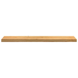 Πατάκια Σκάλας 16 τεμ. Ανοιχτό Καφέ 120x30x2 cm Ξύλο Δρυός