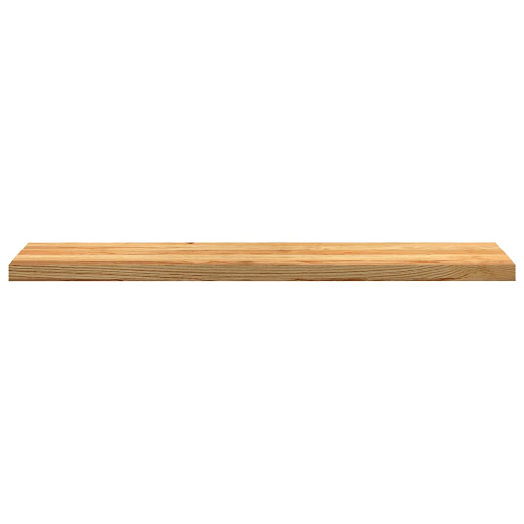 Πατάκια Σκάλας 20 τεμ. Ανοιχτό Καφέ 120x25x2 cm Ξύλο Δρυός