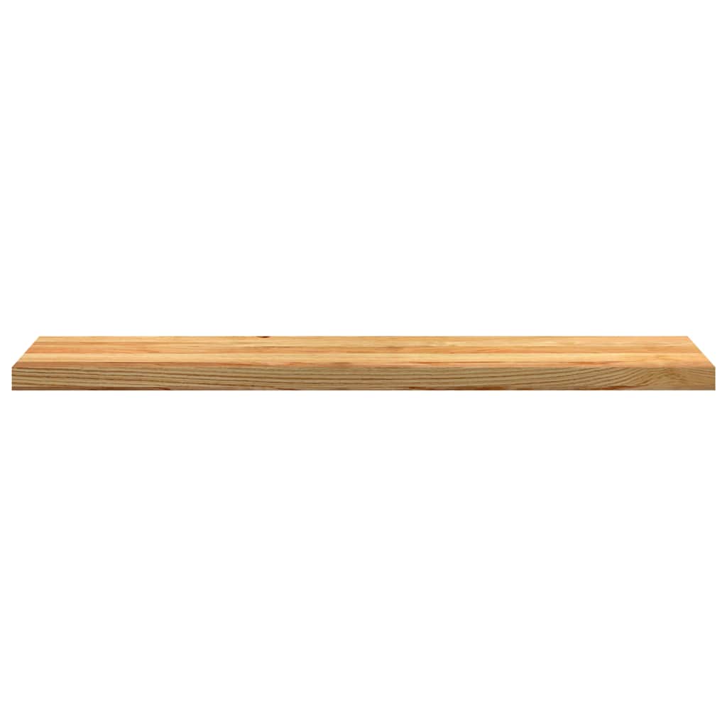 Πατάκια Σκάλας 20 τεμ. Ανοιχτό Καφέ 120x30x2 cm Ξύλο Δρυός
